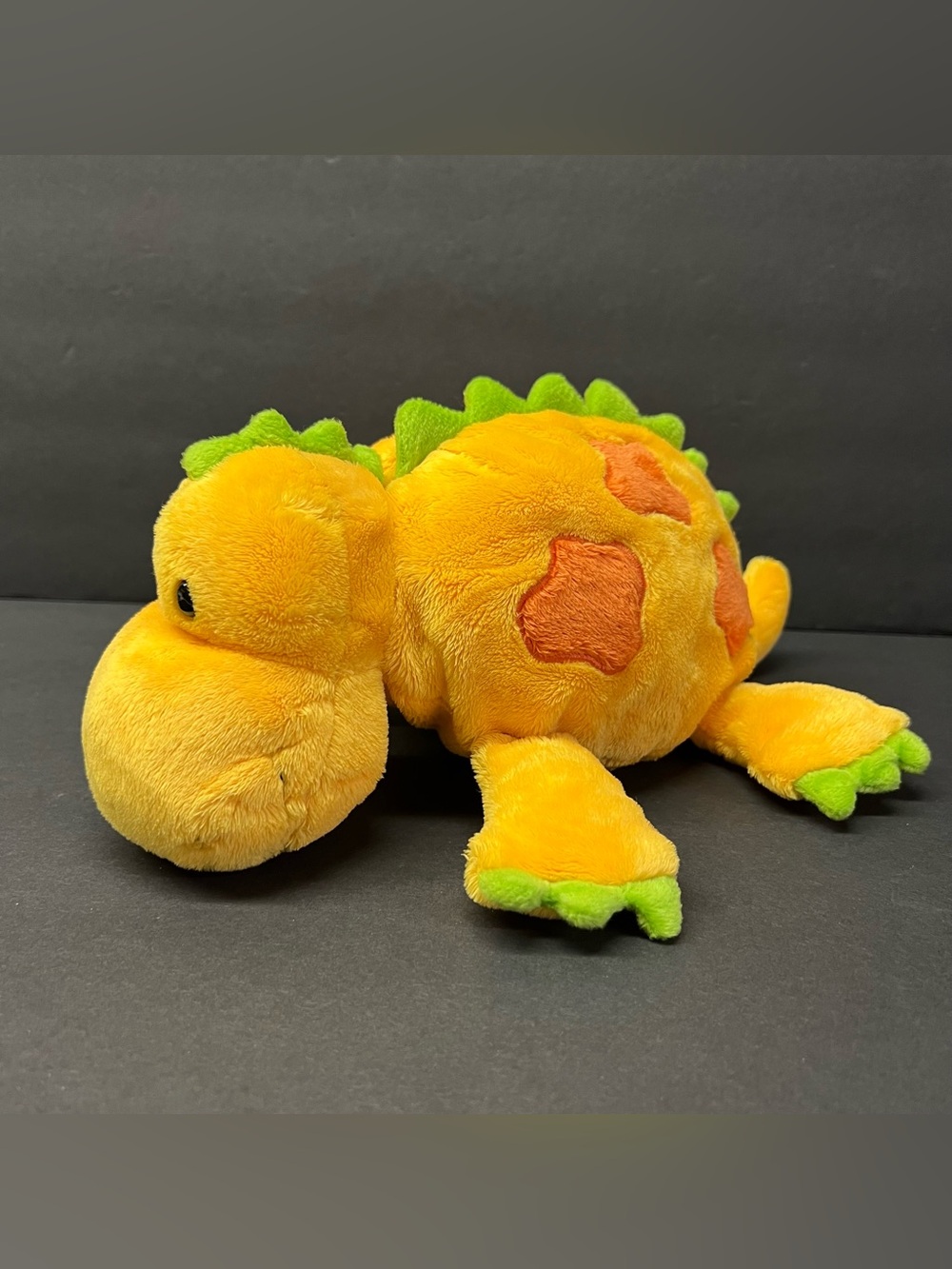 Animal Alley Yellow Plush Stuffed Stegosaurus Dinosaur #122607